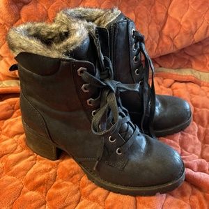 Steve Madden booties. Lightly worn 8 women’s